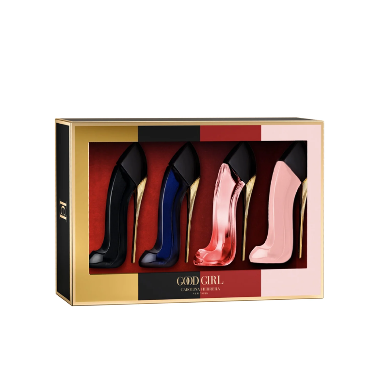 Carolina Herrera Good Girl Feminino Kit Mini 4Pç 7ml Eau De Parfum