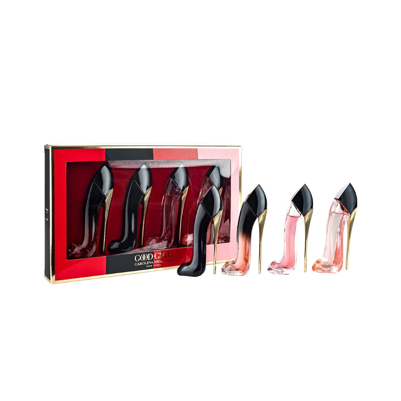 Carolina Herrera Good Girl Feminino Kit Mini 4Pç 7ml Eau De Parfum