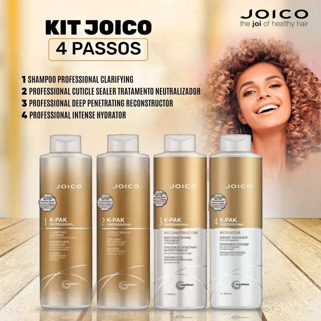 Joico K-Pak 4-Step Kit 1L – New Packaging