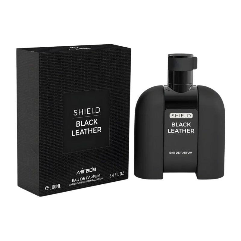 Mirada Shield Black Leather For Men 100ml EDP