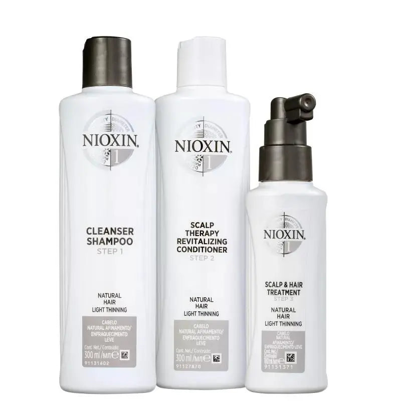 Kit Nioxin 1 Natural Hair SH+COND 300ml