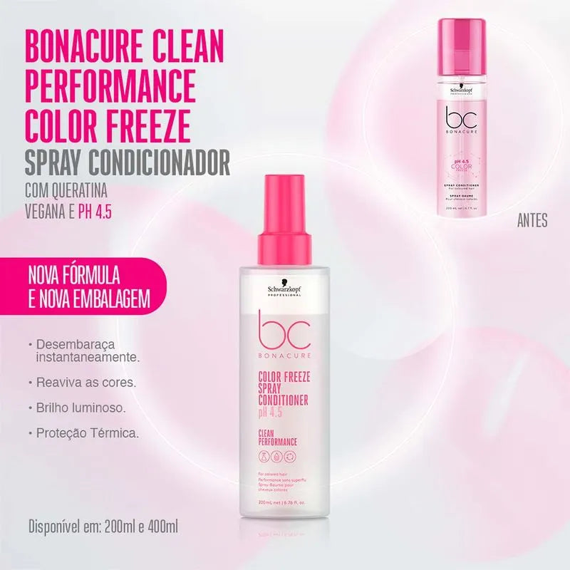 Schwarzkopf BC Bonacure Color Freeze Spray Conditioner Ph 4.5 Spray 200ml