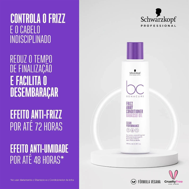 Schwarzkopf BC Bonacure Frizz Away Babassu Oil Conditioner 200ml