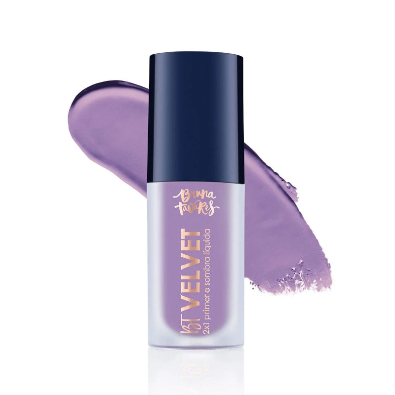 Bruna Tavares BT Velvet 2x1 Primer  Sombra Liquida 6ml Lavender