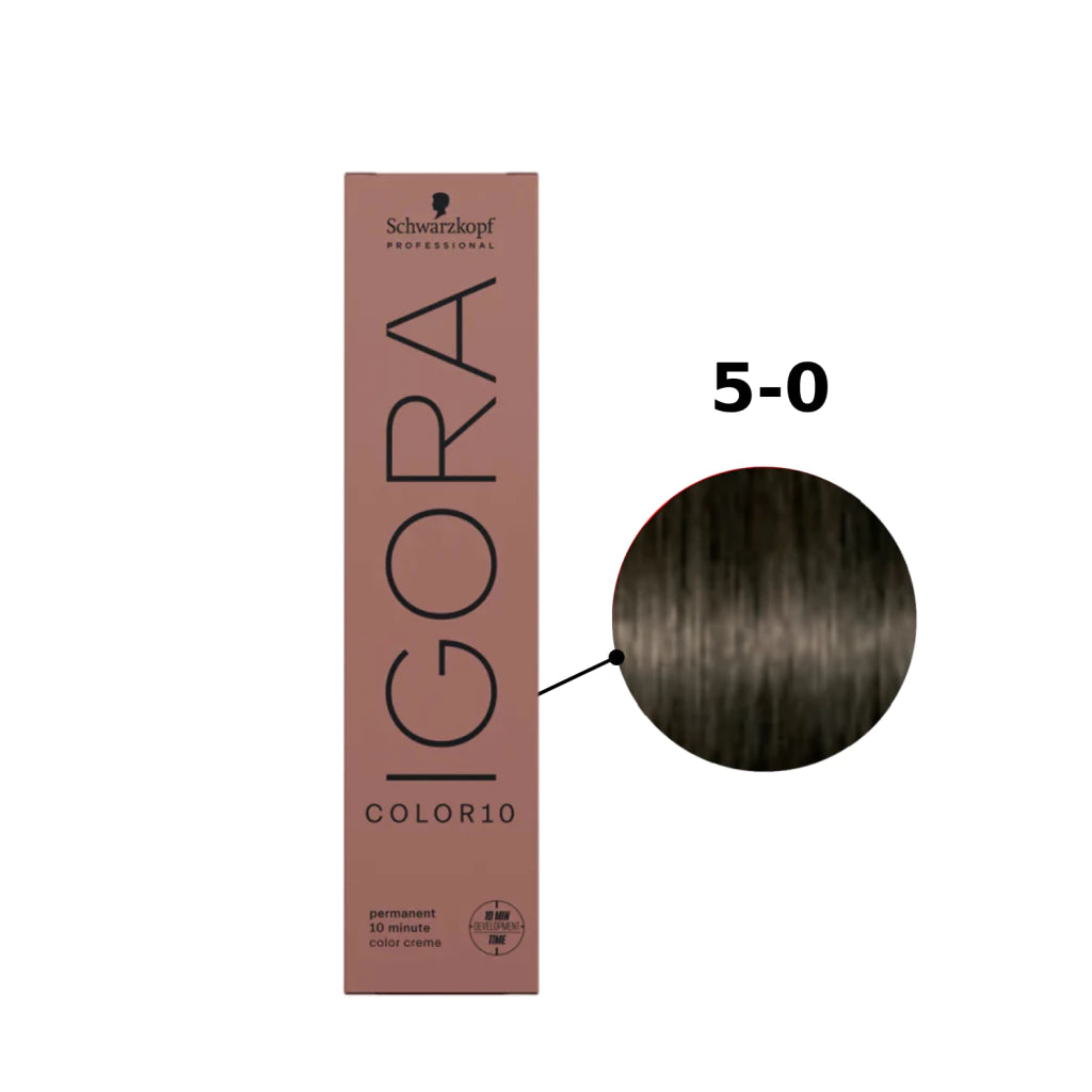Schwarzkopf Igora Color 10 Castanho Claro Natural 5-0    60ml