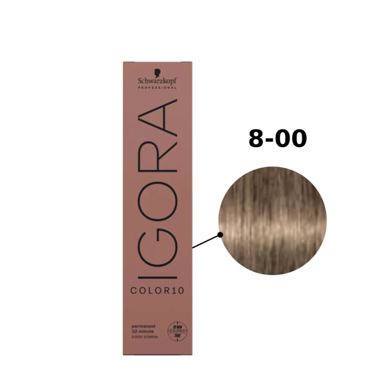 Schwarzkopf Igora Color 10 Louro Claro Natural Extra 8-00   60ml