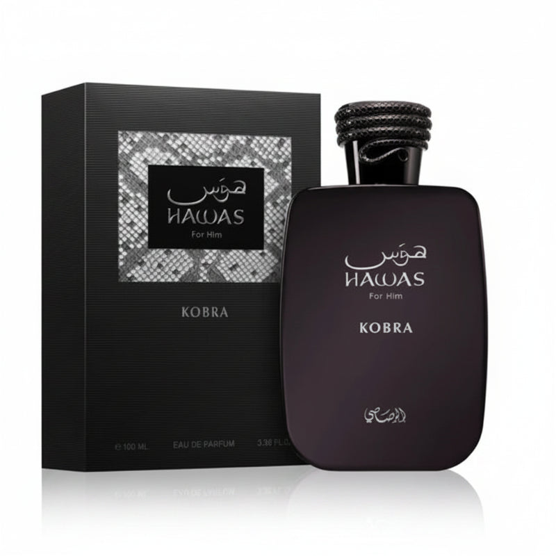 Rasasi Hawas For Him Kobra  Masculino 100ml Eau De Parfum