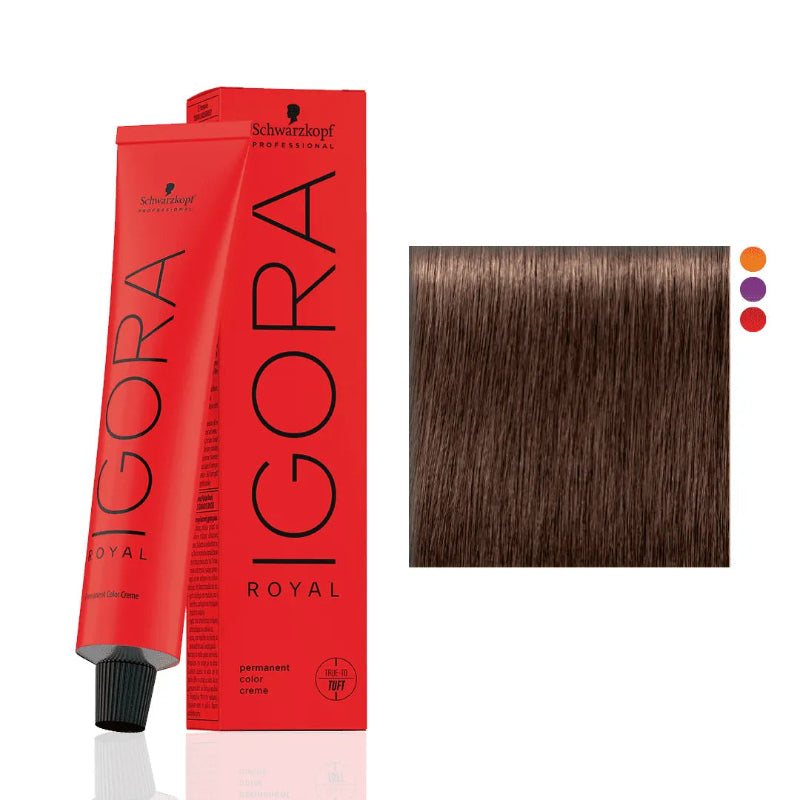 Schwarzkopf Igora Royal Louro Escuro chocolate 6-6   60ml
