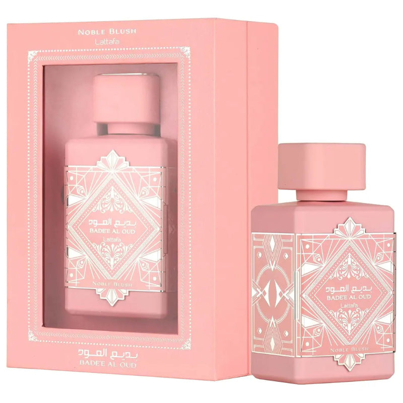 Lattafa Badee Al Oud Noble Blush Feminino 100ml Eau De Parfum