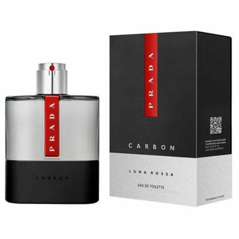 Prada Luna Rossa Carbon Masculino  150ml Eau De Toilette