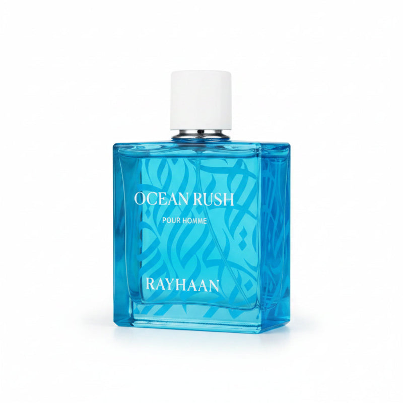 Rayhaan Ocean Rush Masculino 100ml Eau De Parfum