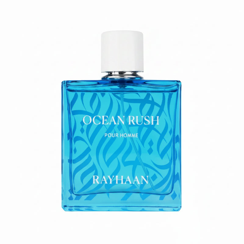 Rayhaan Ocean Rush Masculino 100ml Eau De Parfum