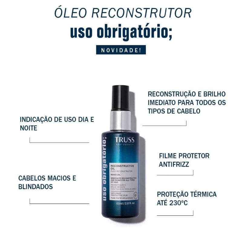 Truss Uso obrigatorio Mini Óleo Reconstructive  30ml