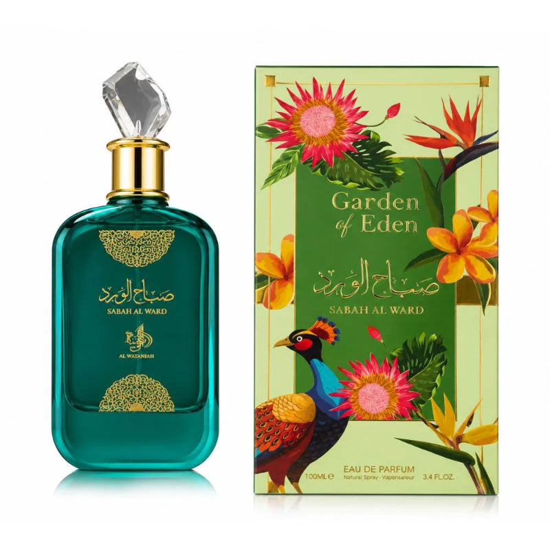 Al Wataniah Sabah al Ward Garden Of Eden Feminino 100ml Eau De Parfum