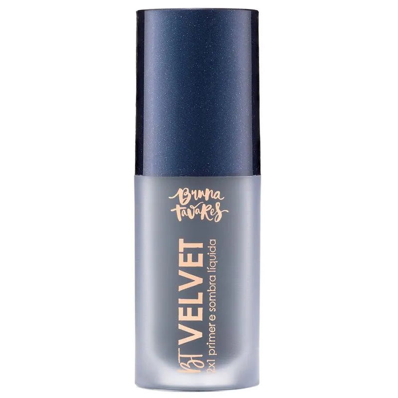 Bruna Tavares BT Velvet 2x1 Primer  Sombra Liquida 6ml Grey