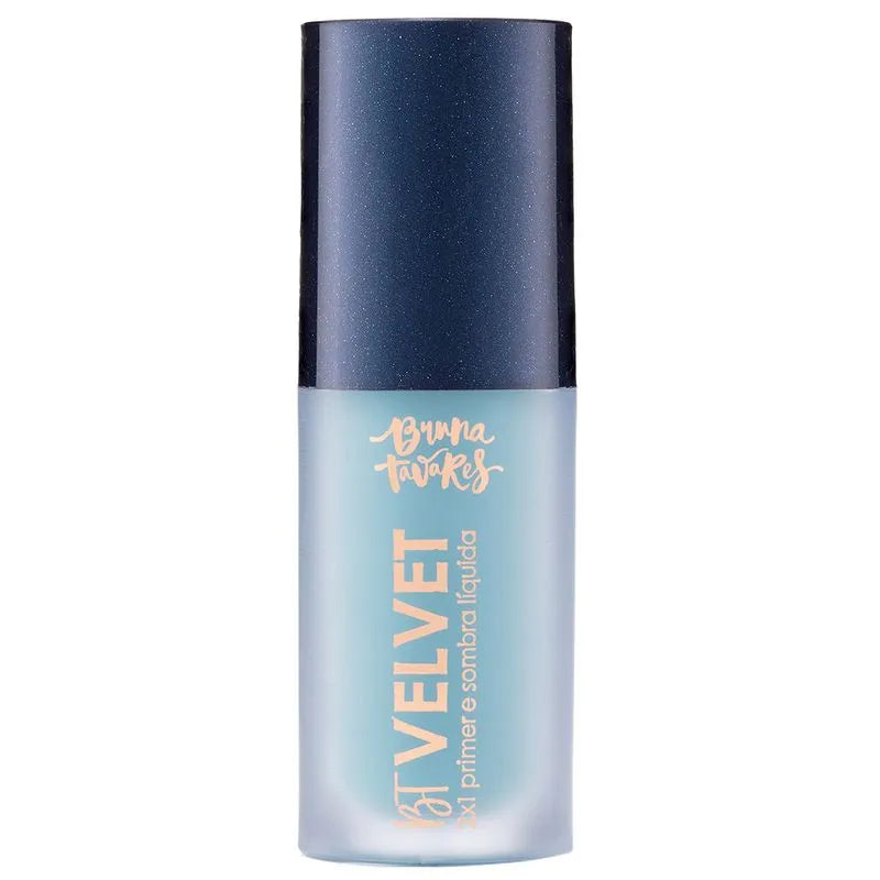 Bruna Tavares BT Velvet 2x1 Primer  Sombra Liquida 6ml Mintblue