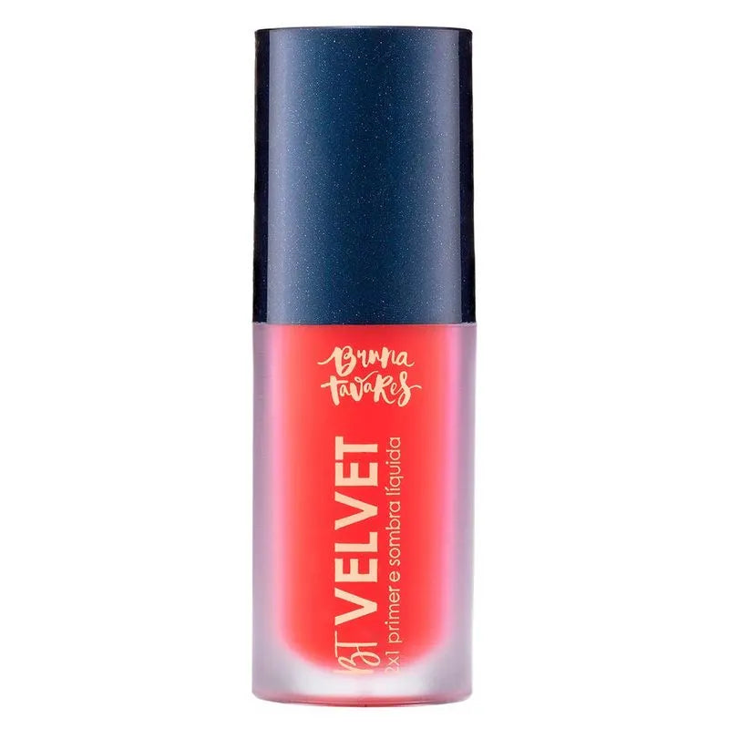 Bruna Tavares BT Velvet 2x1 Primer  Sombra Liquida 6ml Watermelon