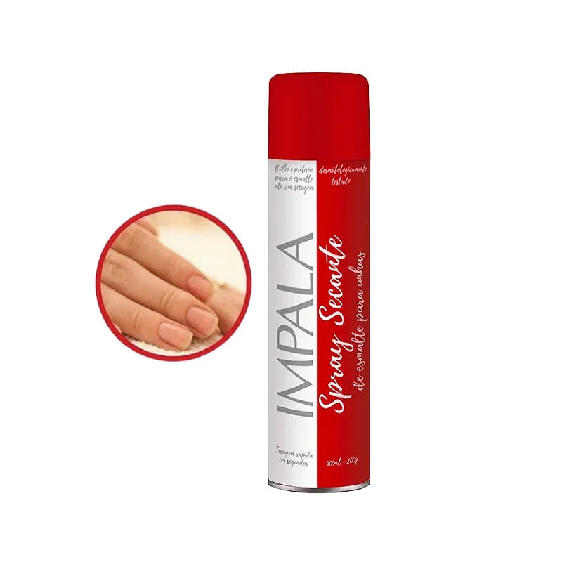 Secante Para Unhas Impala  400ml Spray Desodorante